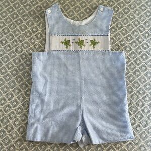 12M Jon Jon with smocked frogs